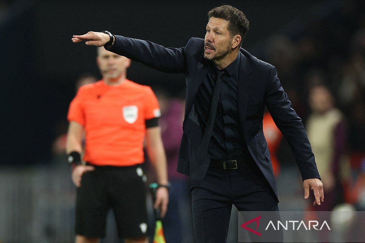 Atletico Madrid tekuk PSG 2-1, Simeone: Kemenangan yang penting